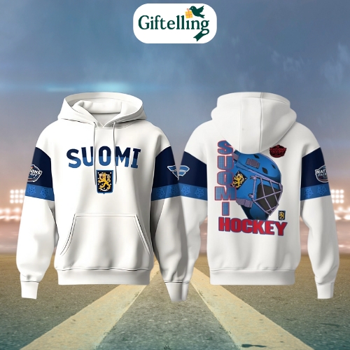 4 Nations Face-Off 2025 Finland Hoodie InspirDG