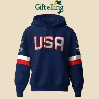 4 Nations Face-Off 2025 USA Hoodie InspirDG