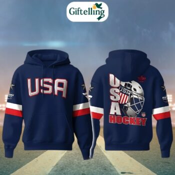 4 Nations Face-Off 2025 USA Hoodie InspirDG