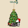 Atlanta Falcons Snoopy Ornament – Custom Christmas 2024