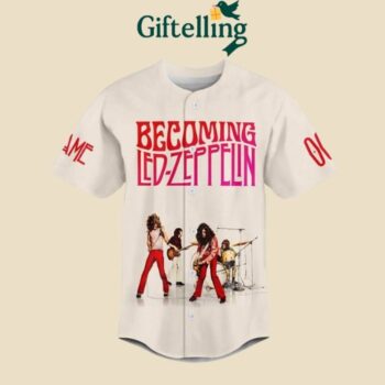 Becoming Led Zeppelin 2025 Custom Baseball Jersey