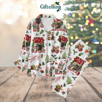 This Baby Yoda and Groot pajama set delivers snuggly vibes with the galaxy's cutest duo