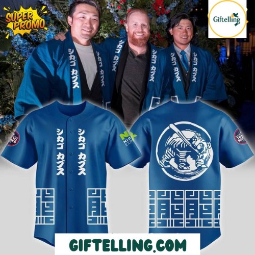 Chicago Cubs Tokyo Series 2025 Jersey
