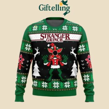 Demogorgon Christmas Mash-Up Sweater – Limited 3D Edition
