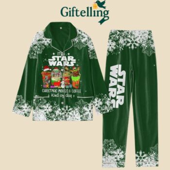 Star Wars Baby Yoda 2-Piece Xmas Pajama Set