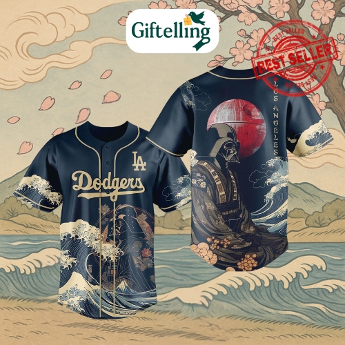 Darth Vader Dodgers 2025 Baseball Jersey