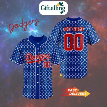 Louis Vuitton Dodgers Baseball Jersey Limited Edition