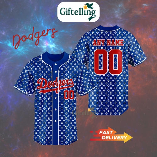 Louis Vuitton Dodgers Baseball Jersey Limited Edition