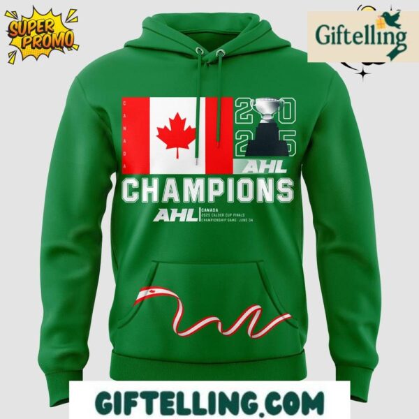 Celebrate championship glory with the official Abbotsford Canucks 2025 CCM AHL Champions Hoodie that commemorates this historic victory