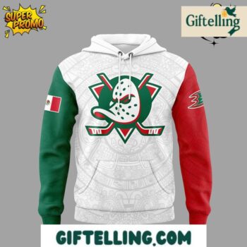 Celebrate cultural heritage and hockey passion with the Anaheim Ducks x Mexican Hoodie Heritage Night 2025 that beautifully honors traditions while showcasing team pride