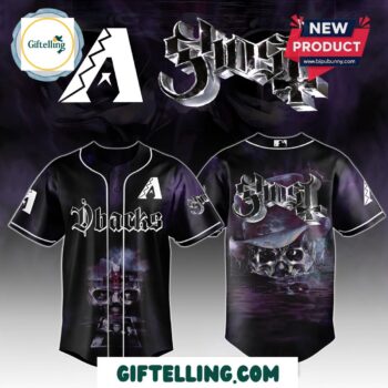 Arizona Diamondbacks MLB GHOST Skeletour World Tour 2025 Baseball Jersey