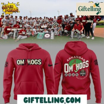 Arkansas Razorback OMAHOGS Hoodie 2025 Limited Edition