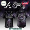 Atlanta Braves MLB GHOST Skeletour World Tour 2025 Baseball Jersey
