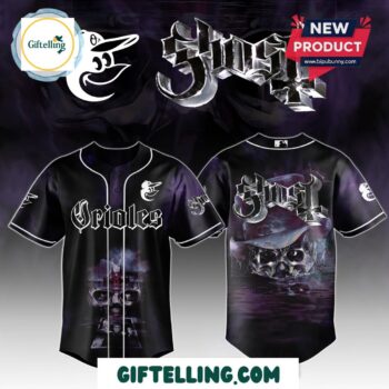 Baltimore Orioles MLB GHOST Skeletour World Tour 2025 Baseball Jersey