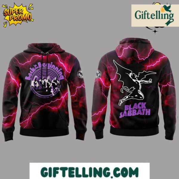 Black Sabbath Back to the Beginning 2025 Special Hoodie