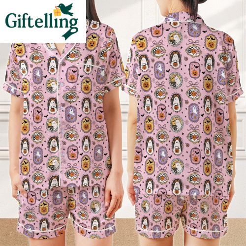 Perfect for Halloween festivities, cozy movie nights, or year-round lounging, these pajamas transition seamlessly between seasons