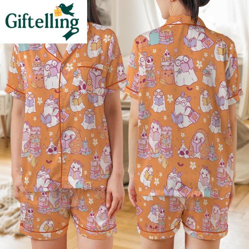 Ghost Pajama Set Halloween has available in sizes XS through 5XL
