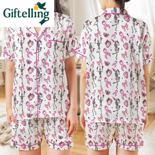 Wear your heart on your sleeve—literally—with the Breast Cancer Awareness Halloween Pajamas