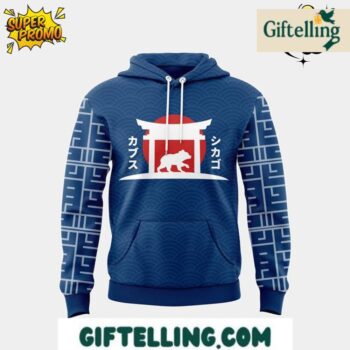 Experience international baseball excitement with the Chicago Cubs Tokyo Series Hoodie 2025 Limited Edition