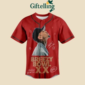 Chris Brown Breezy XX Tour Jersey 2025 Edition