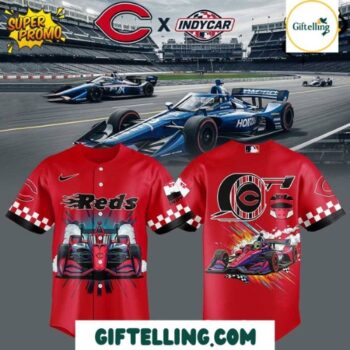 Cincinnati Reds x F1 IndyCar Jersey 2025 Edition