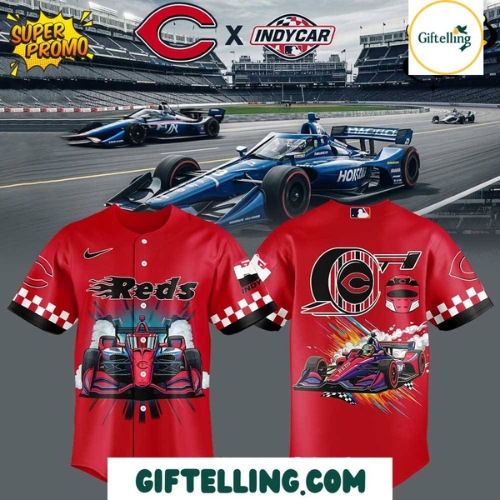 Cincinnati Reds x F1 IndyCar Jersey 2025 Edition