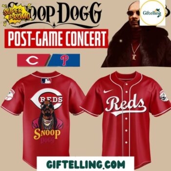 Cincinnati Reds x Snoop Dogg Jersey 2025 Edition