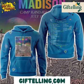 Coldplay CpMadison Concert Bluie Hoodie Limited Edition