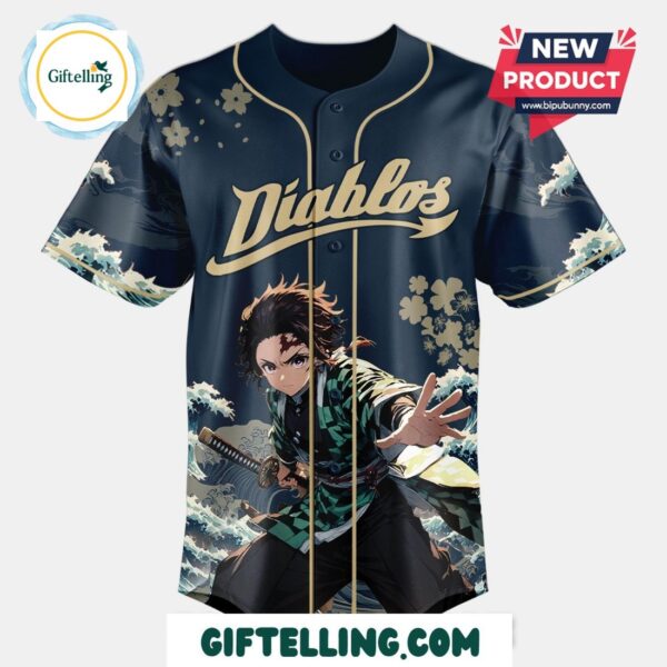 Battle alongside the Diablos Demon Slayer Baseball Jersey Limited Edition