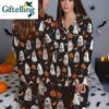 Disney Halloween Pajamas Set Ghost Mickey Pumpkin Sleepwear for Girls
