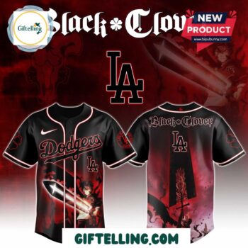 Dodgers MLB x Black Clover Limited Edition Jersey