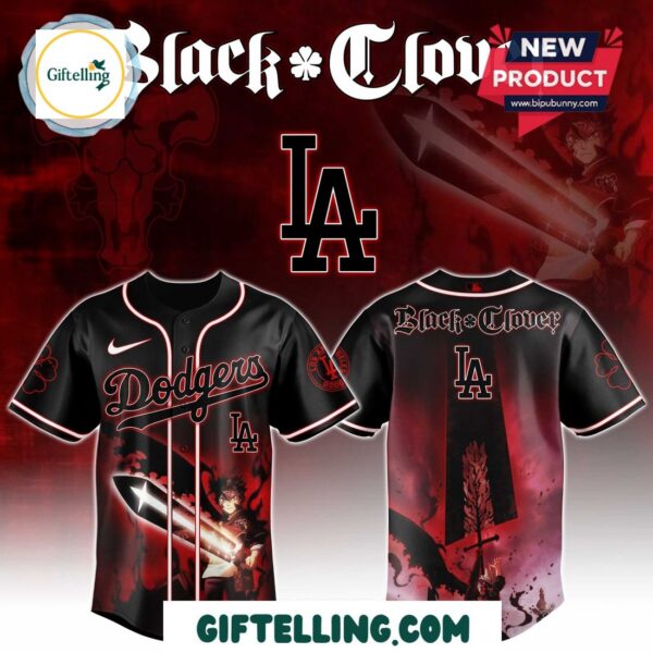 Dodgers MLB x Black Clover Limited Edition Jersey