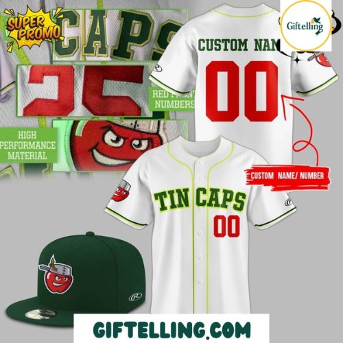 Fort Wayne TinCaps New Baseball Jersey Limited Edition