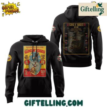 Embrace timeless rock rebellion with the Guns N' Roses New 2025 special hoodie