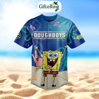 SpongeBob Squarepants Baseball Jersey brings Bikini Bottom flair to the baseball field