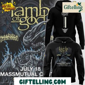 Lamb of God Tour 2025 at Springfield Hoodie Special Edition