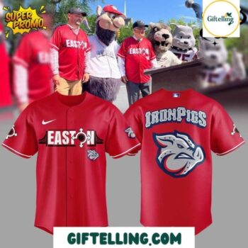 Lehigh Valley IronPigs Easton Baseball Jersey 