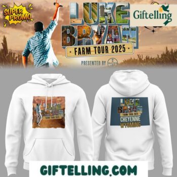 Luke Bryan Farm Tour 2025 In Cheyenne Hoodie Limited Edition