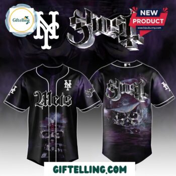 New York Mets MLB GHOST baseball Jersey