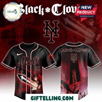New York Mets MLB x Black Clover Limited Edition Jersey