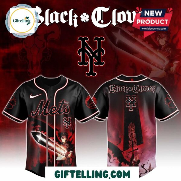 New York Mets MLB x Black Clover Limited Edition Jersey