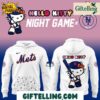 New York Mets Hello Kitty White Hoodie Night Game 2025