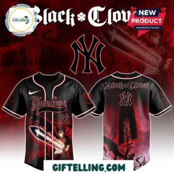New York Yankees MLB x Black Clover Limited Edition Jersey