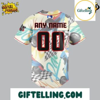 Rocket City Trash Pandas Racing Night jersey design incorporates racing-inspired elements that feel authentic rather than superficial