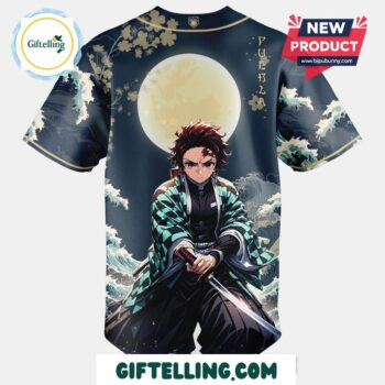 Pericos Demon Slayer Baseball Jersey has size range XS - 5XL with Latino tailoring celebrating diverse body types