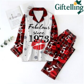 This isn't just ordinary sleepwear – it's a statement piece that honors five decades of wisdom, laughter, and memories