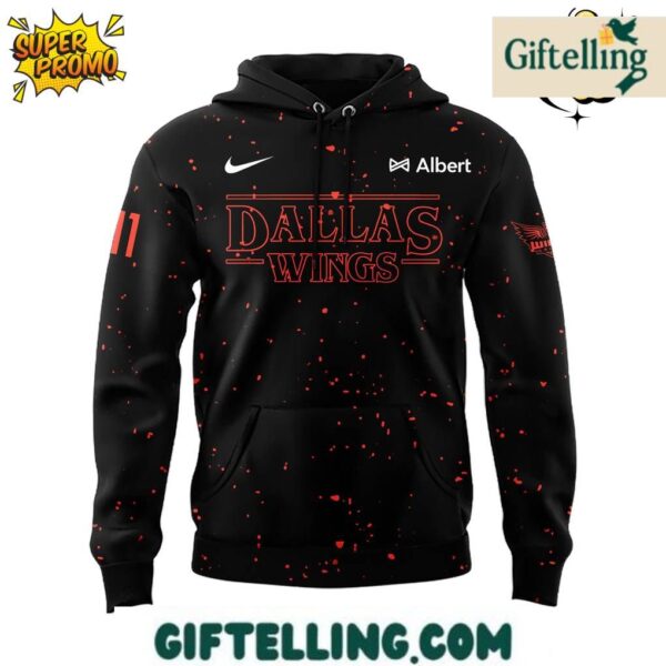 Dallas Wings x Stranger Things Special Hoodie